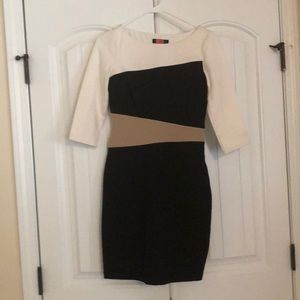 Simple and sleek mid length dress